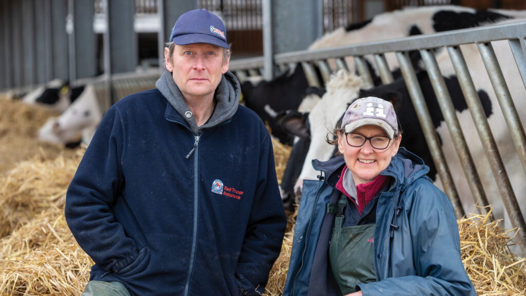 Mike Madders and Rosie Chandler