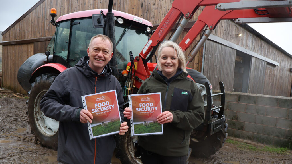 Tim Farron and Liz Staley © Michael Barwise