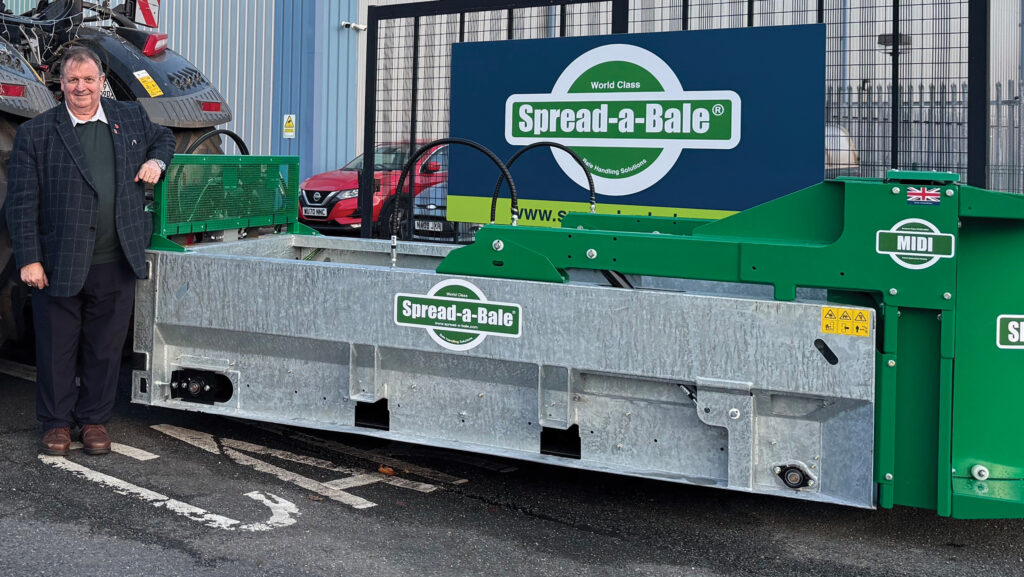 Michael Hughes at Spread-a-Bale