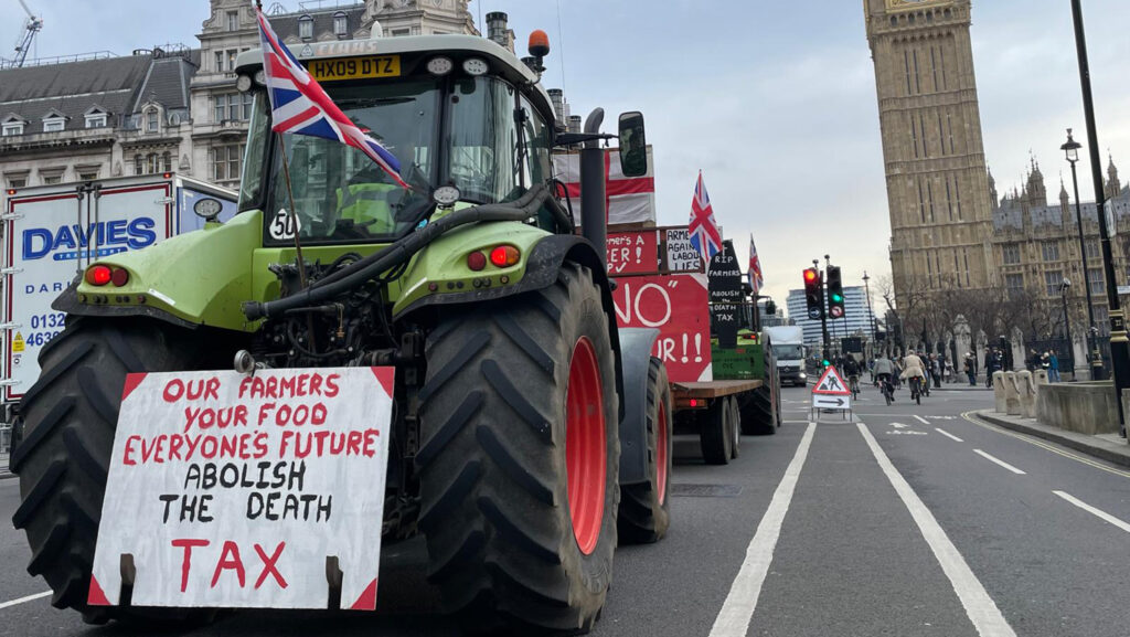Farmers protest as Finance Bill gets second reading