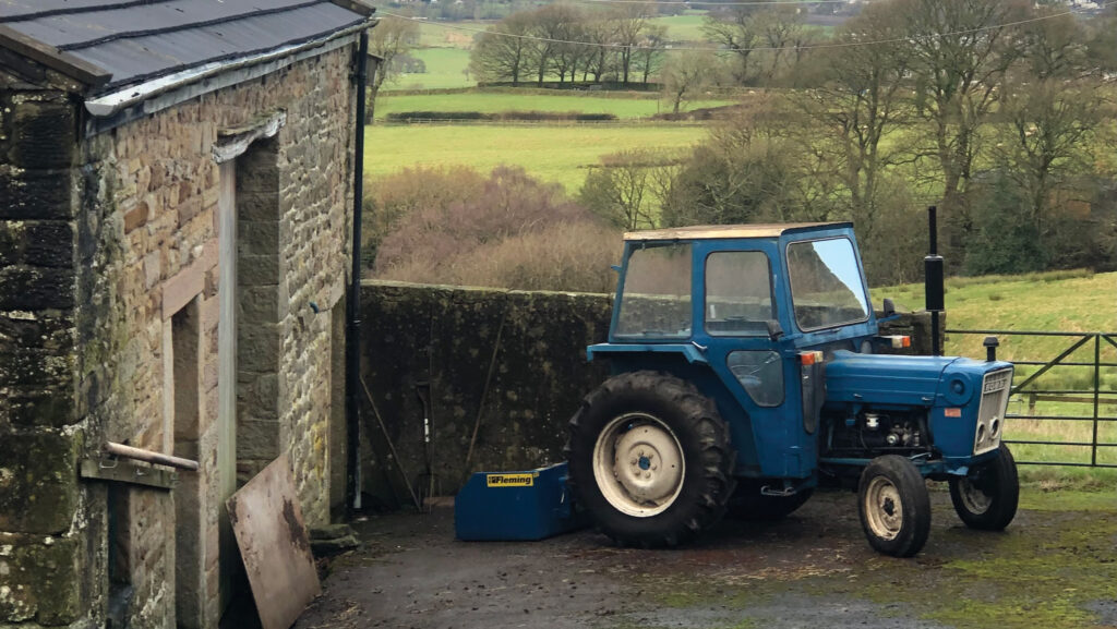 Vintage ford tractor
