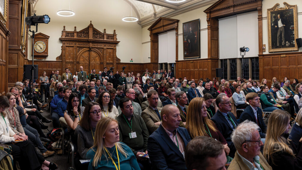 Question Time audience at Oxford Farming Conference