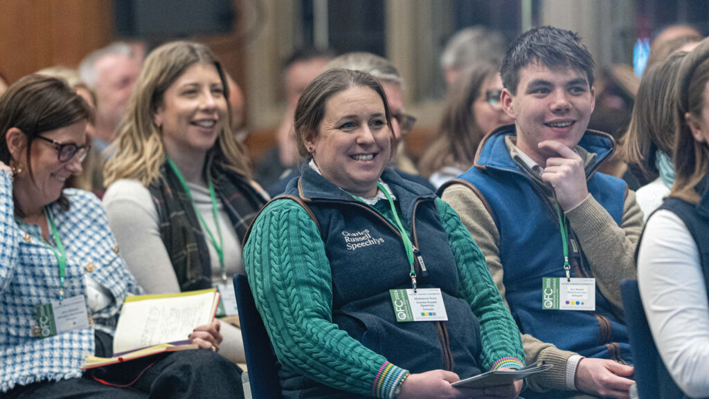 Question Time attendees at Oxford Farming Conference