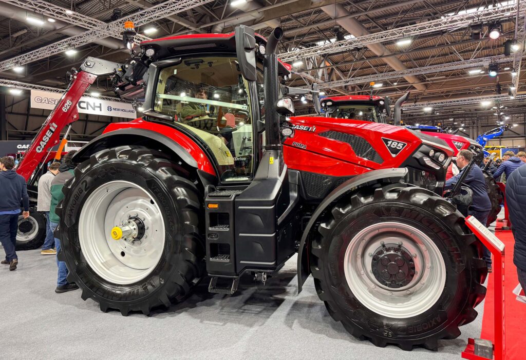 Tractor at a trade show