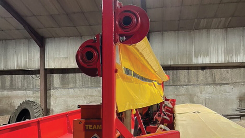 Charlie Beattie's potato planter © Charlie Beattie