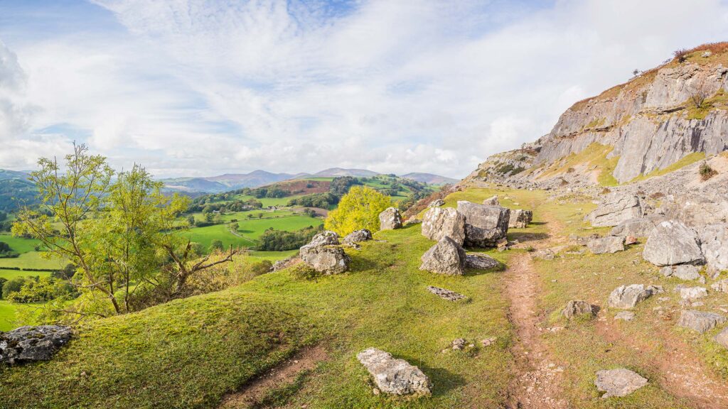 The Offa's Dyke path near Llangollen © Adobe Stock