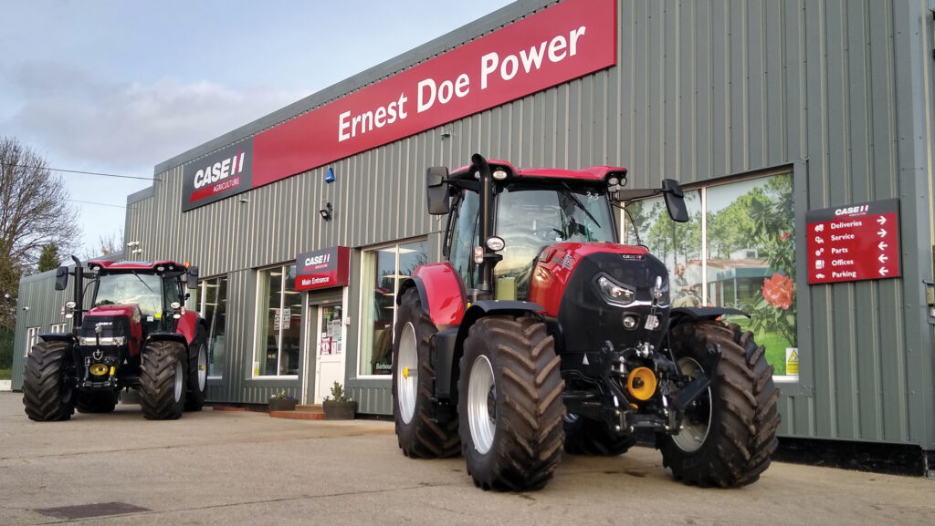 Tractors at Ernest Doe