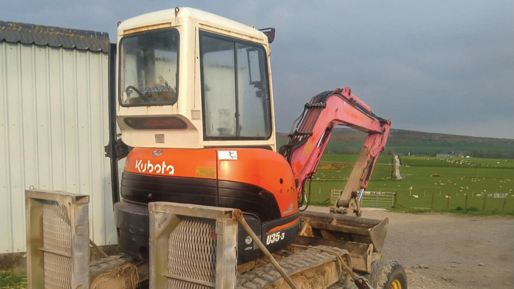 Iain Reid’s low-loader