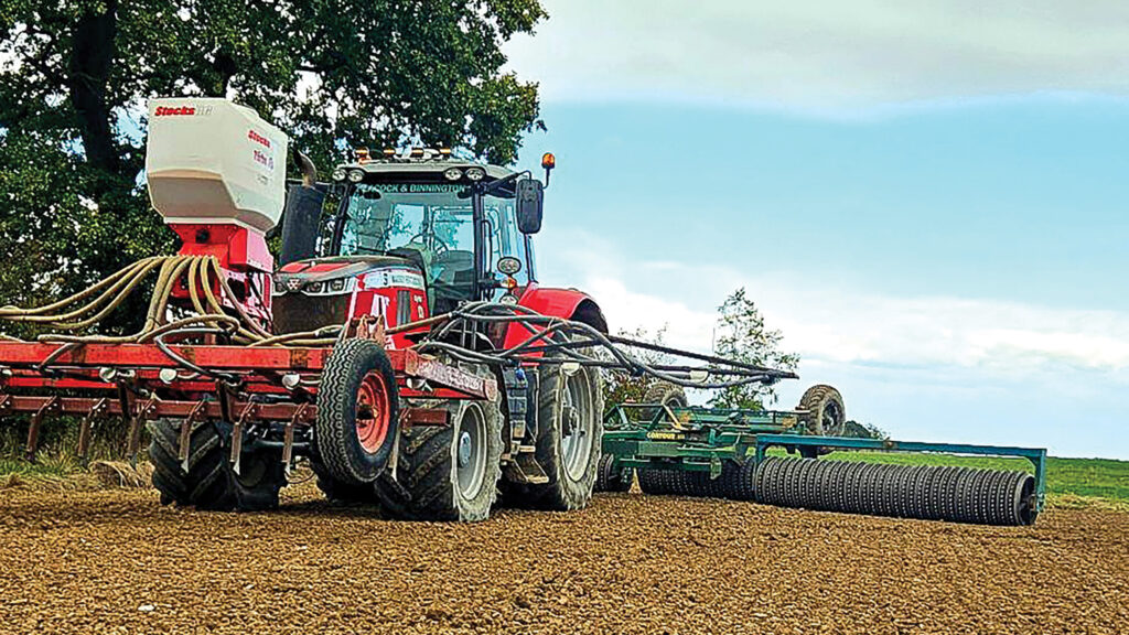 James Borrill's small seed drill