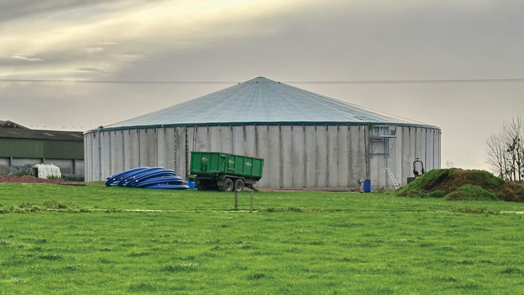 New slurry store at Lydney Park