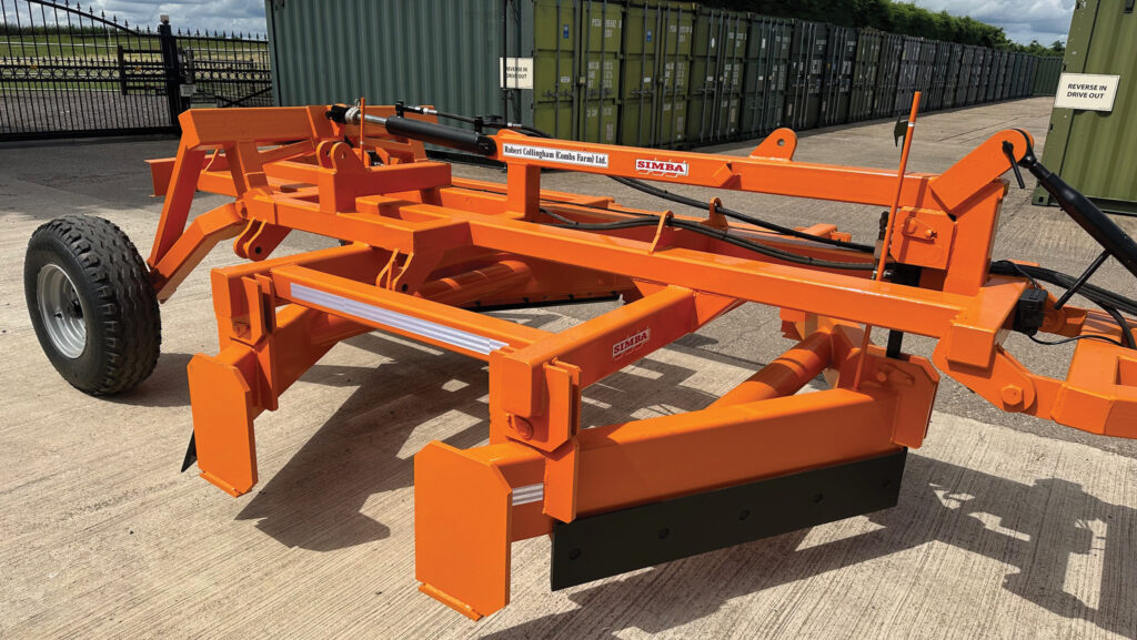 Oliver Collingham’s track grader