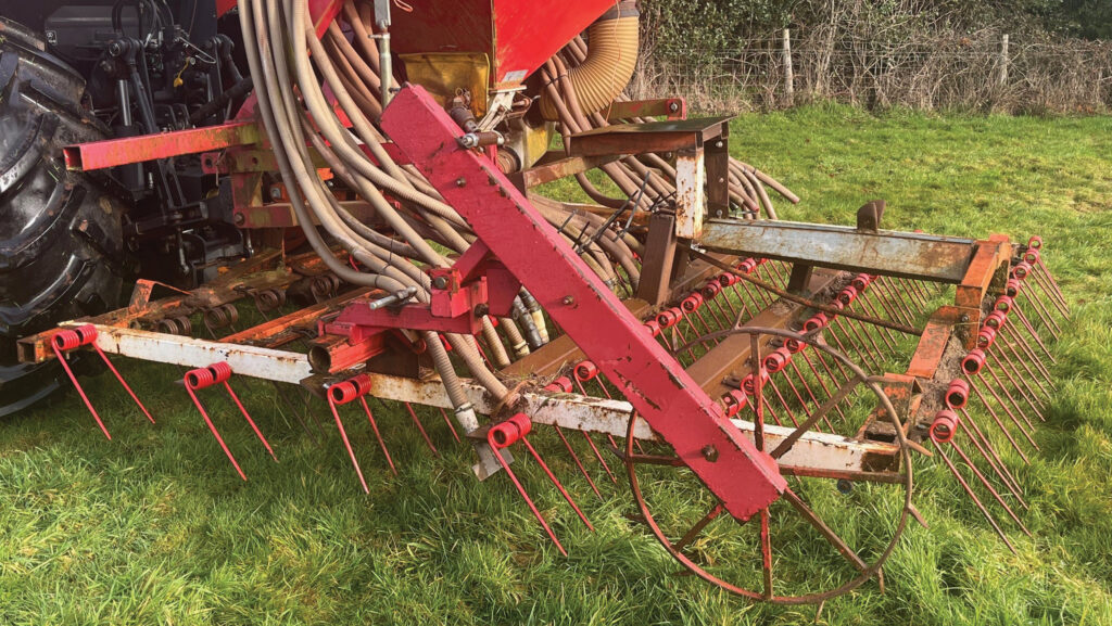 Richard Joseph’s budget grass seeder