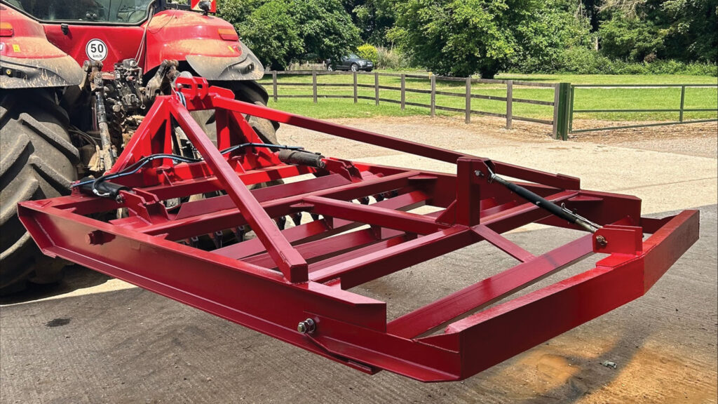 Tom Gibbs' track grader