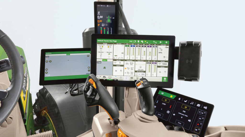 John Deere CommandArm on 8R/RX series
