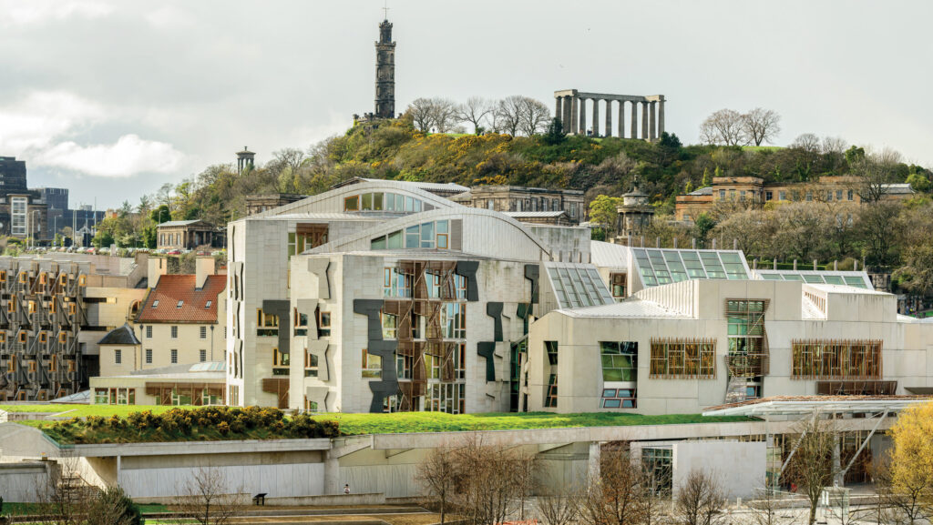 Scottish parliament building