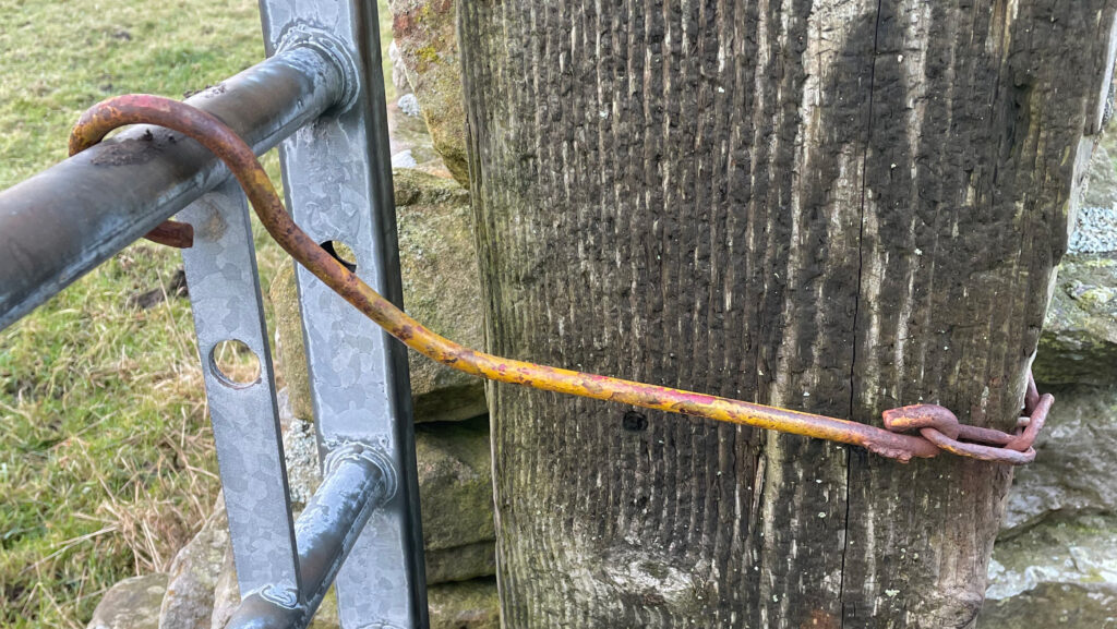 Steve Taylor’s gate fastener