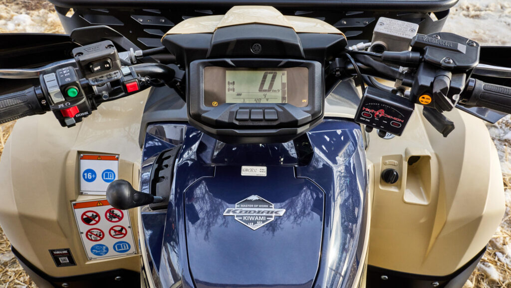 Yamaha Kodiak 700 Kiwami handlebars