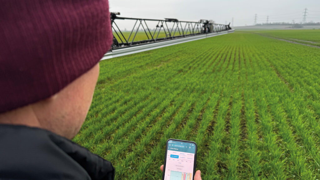 App being used at Rockscape in Lincolnshire