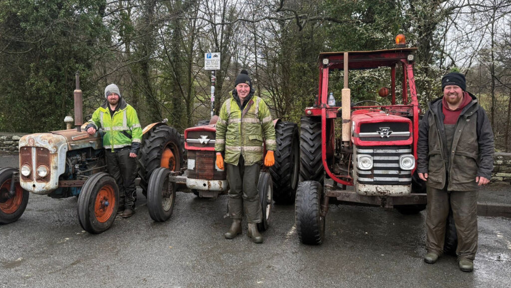 From left: Liam Cooper, James Rawsthorn, and Harry Shaw © James Rawthorn