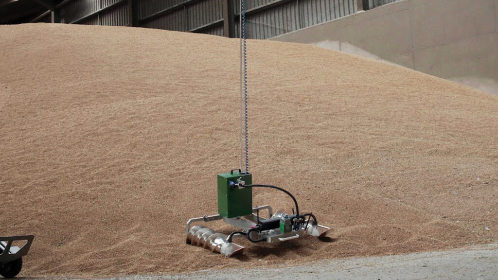 CroverPro robot armed with a sensing module