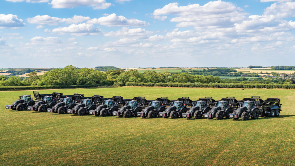 Valtra S376 tractor fleet