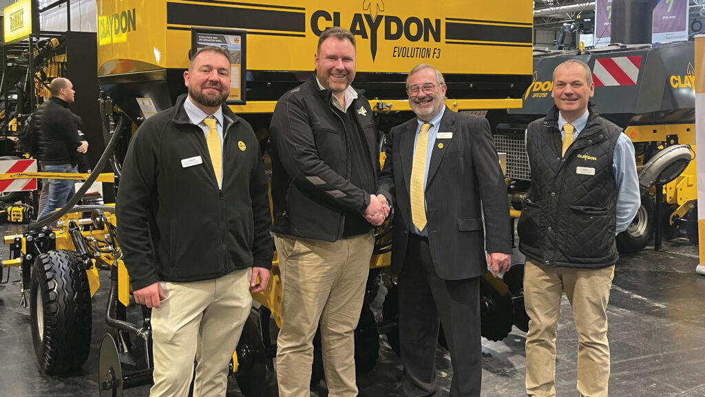 From left: Spencer Claydon, Stephen Lewis, Jeff Claydon and David Furber