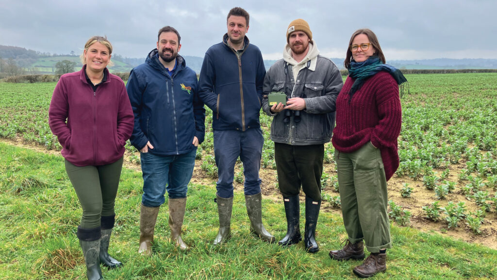 From left: Jazz Jex, Oli Harris, Todd Jex, George Caterer and Cat Scutts