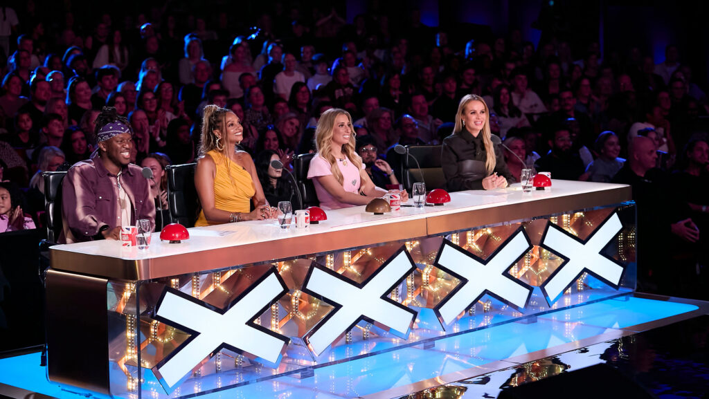 Judging panel on Britain's Got Talent