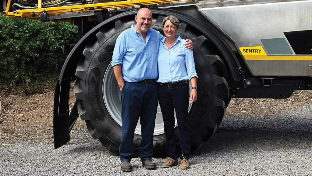 James and Clare Cox, Ridgeway Sprayers