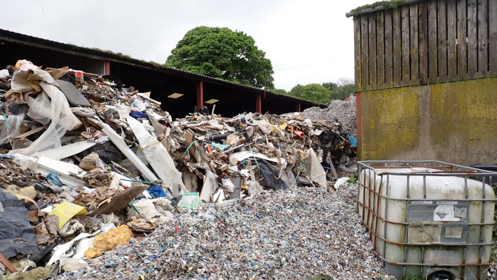 Waste at Pyethorns Farm