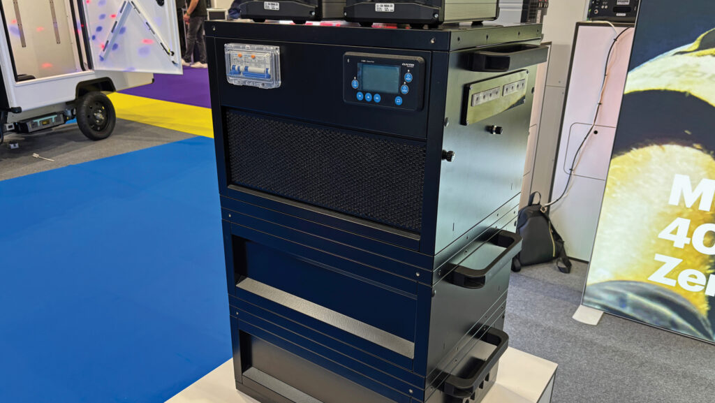 400V three-phase battery system © Claydon Power