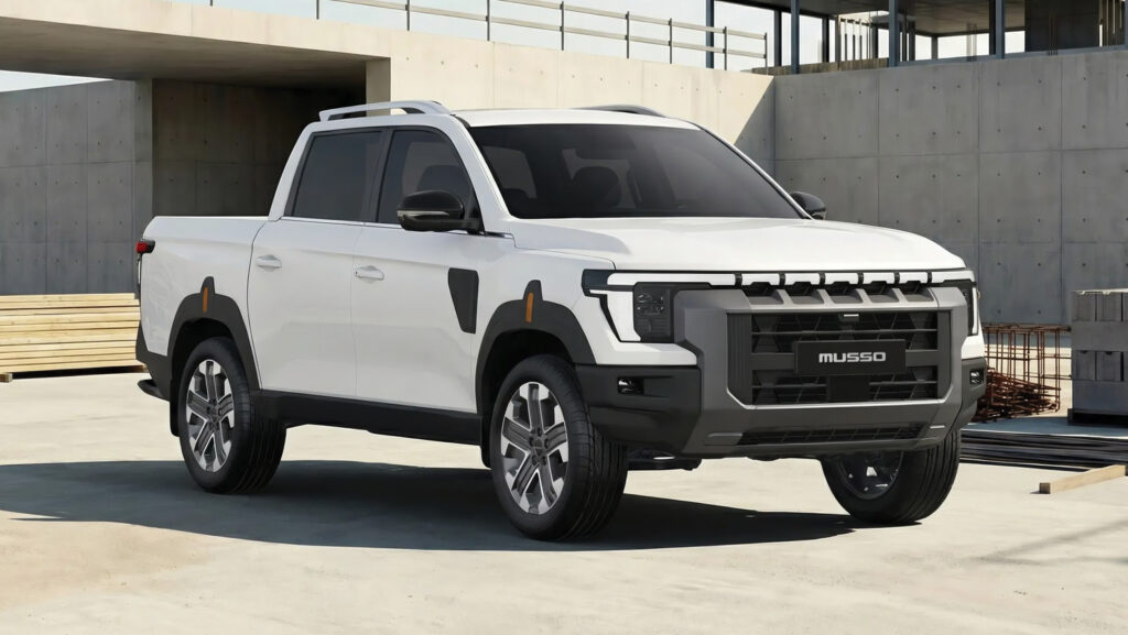 Musso Rhino pickup © KGM