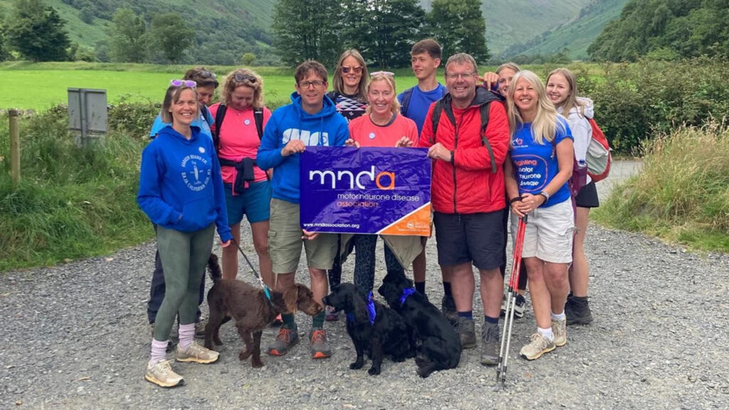 Members of the Raughton head YFC fundraising team