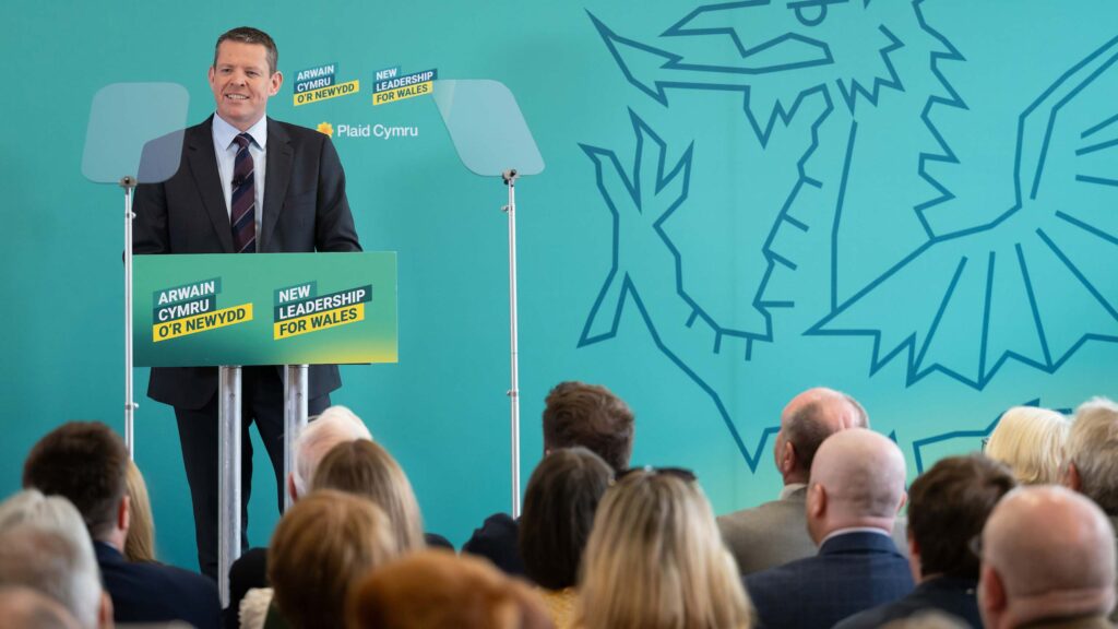 Man addressing an audience