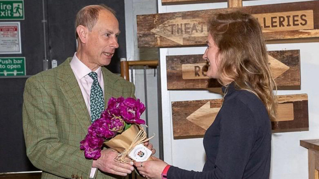 Prince Edward at Quay Arts in Newport