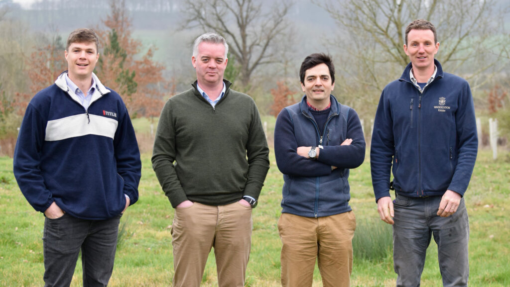 Rowan Duckworth, Nick Shorter, James Griffin and Olly Pemberton
