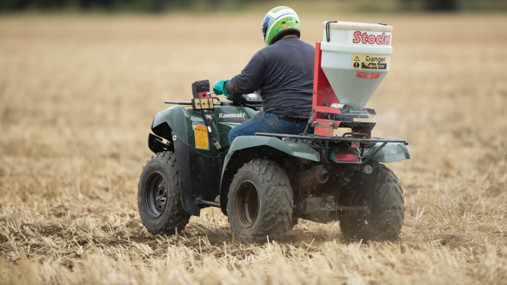 Man on ATV