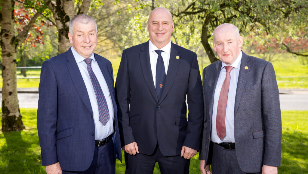 Clement Lynch, John McLenaghan and Glenn Cuddy