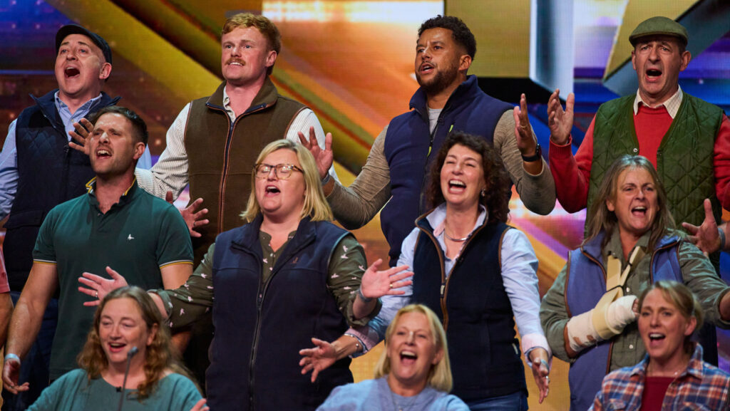 Hawkstone Farmers Choir © Dymond/Talkback Thames/Shutterstock