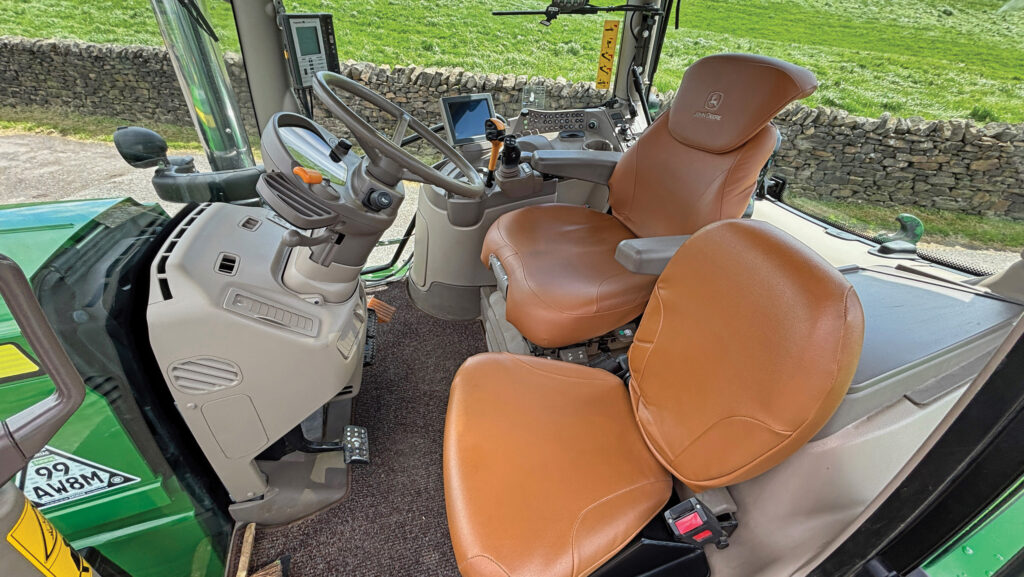 Pristine tractor cab