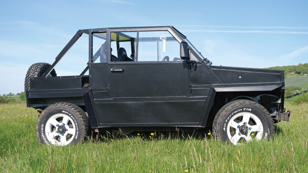 Side view of vehicle