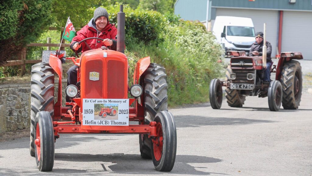DPJ tractor run