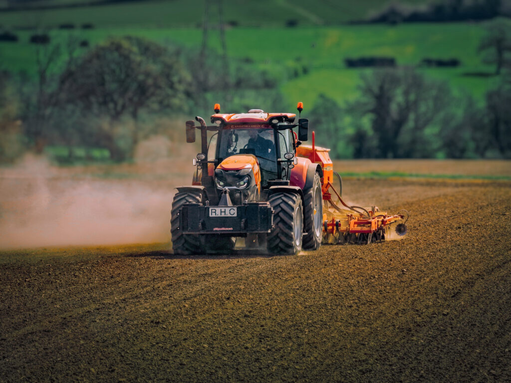 Drilling spring crops