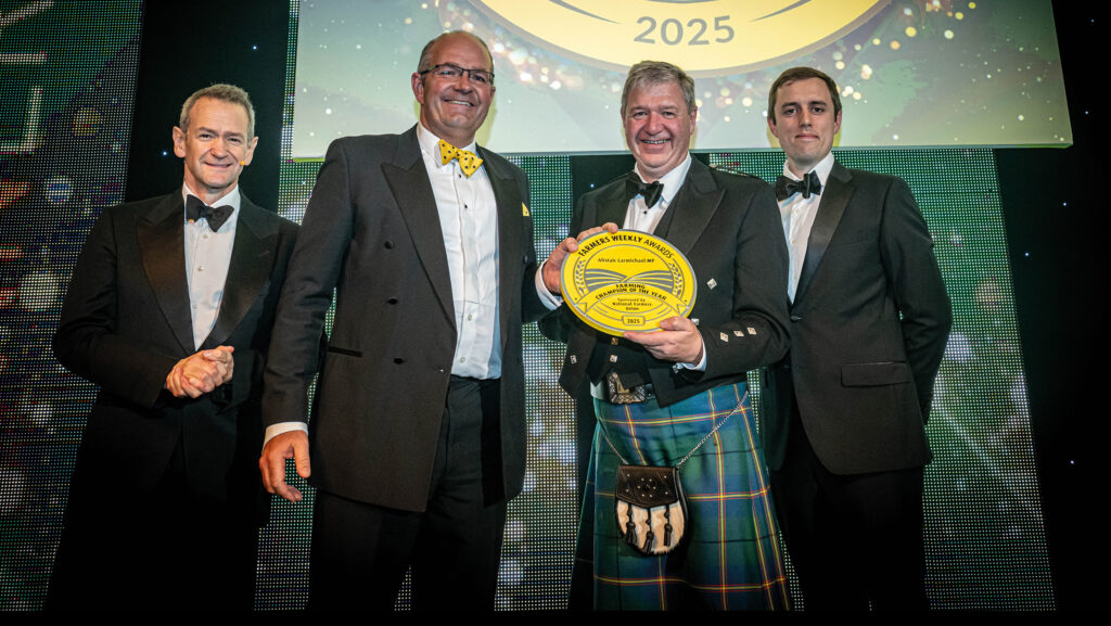 Alistair Carmichael, 2025 FW Farming Champion of the Year © Telling Photography