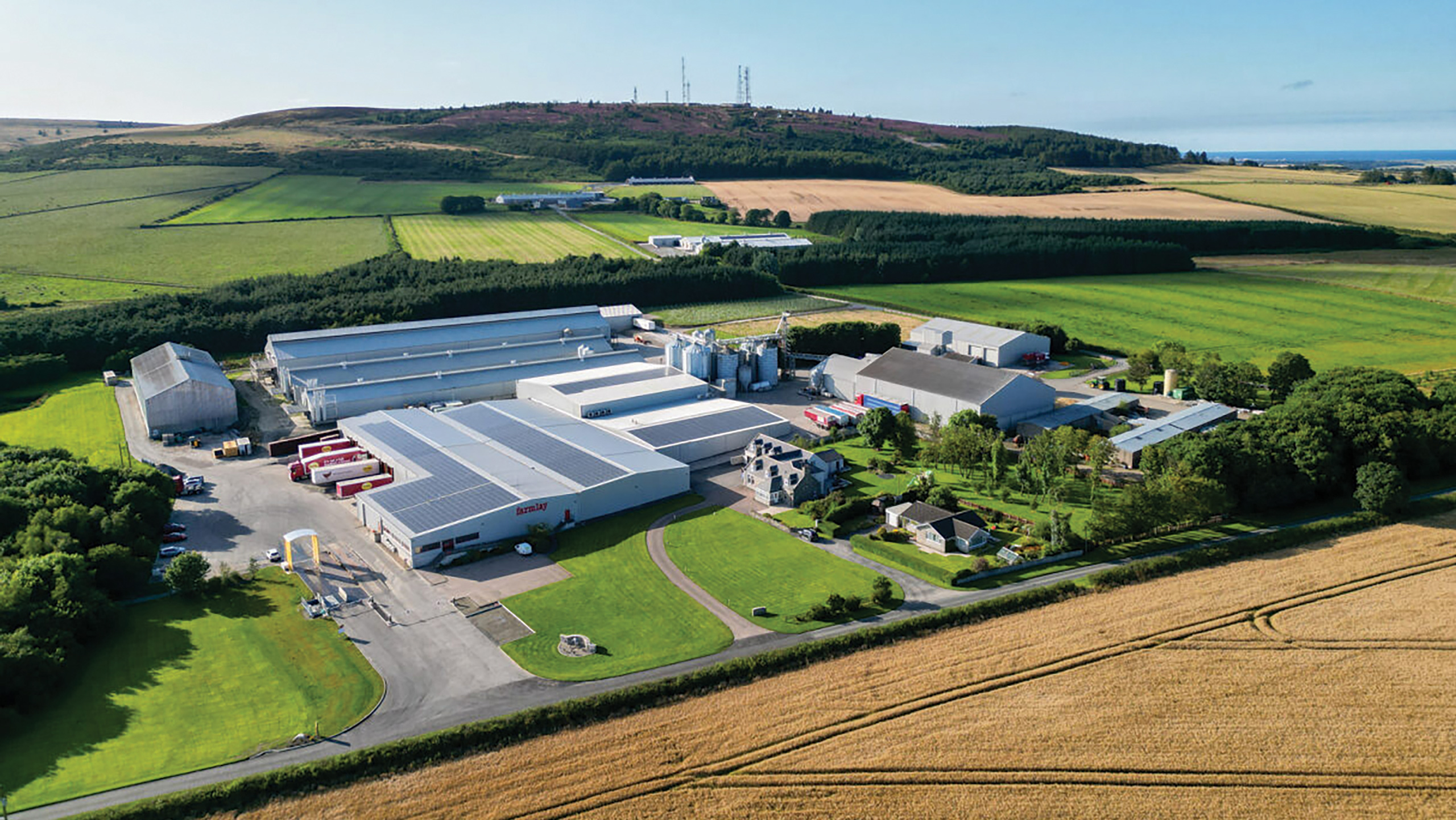 Farmlay aerial view
