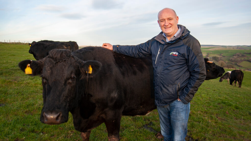 Former NFU Cymru president John Davies © NFU Cymru
