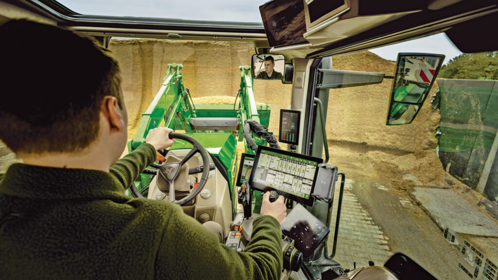 Cab of John Deere 6R
