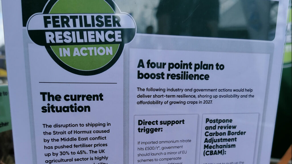 NFU Fertiliser Resilience Plan