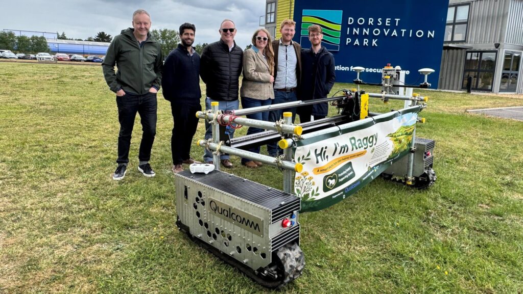 Raggy weeding robot