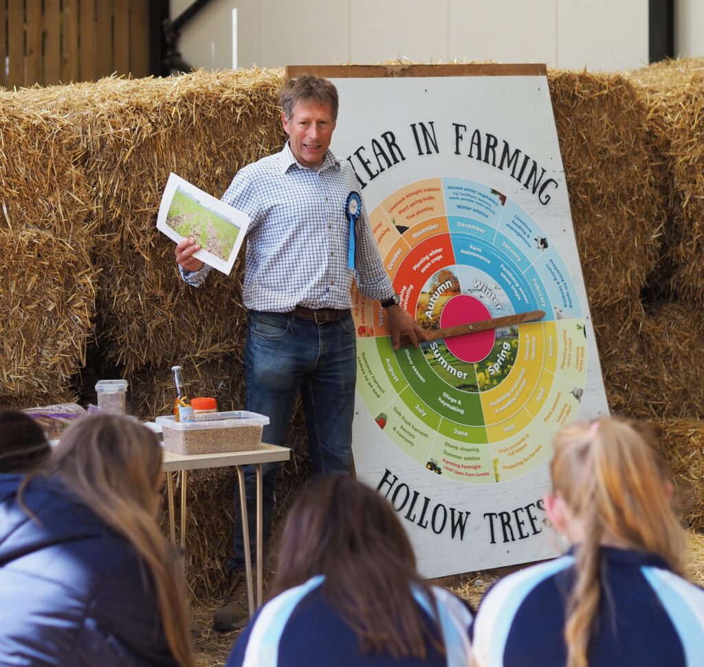 Student day at Hollow Trees Farm